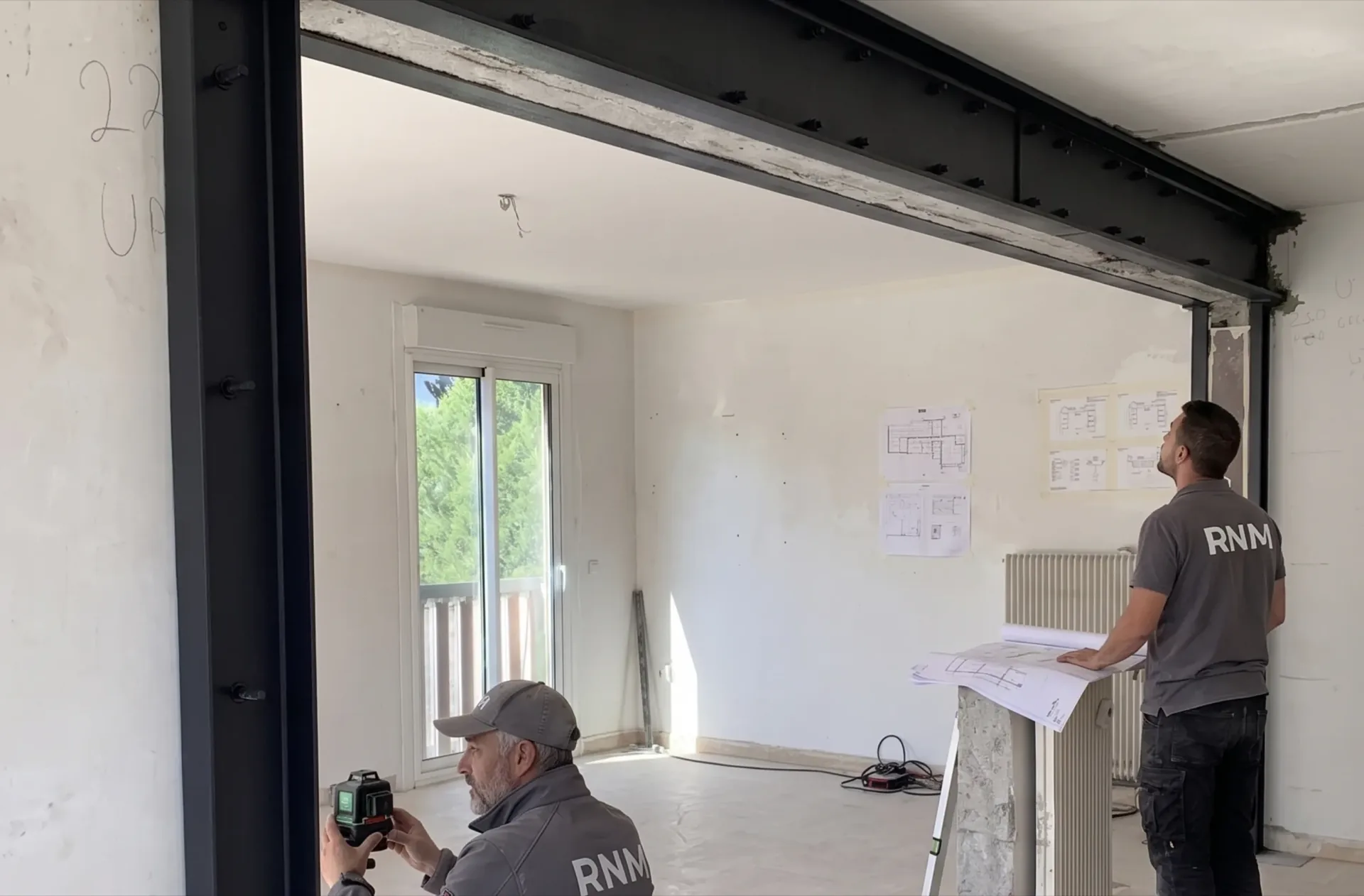 Travaux de maçonnerie et ouverture de mur porteur à Meaux