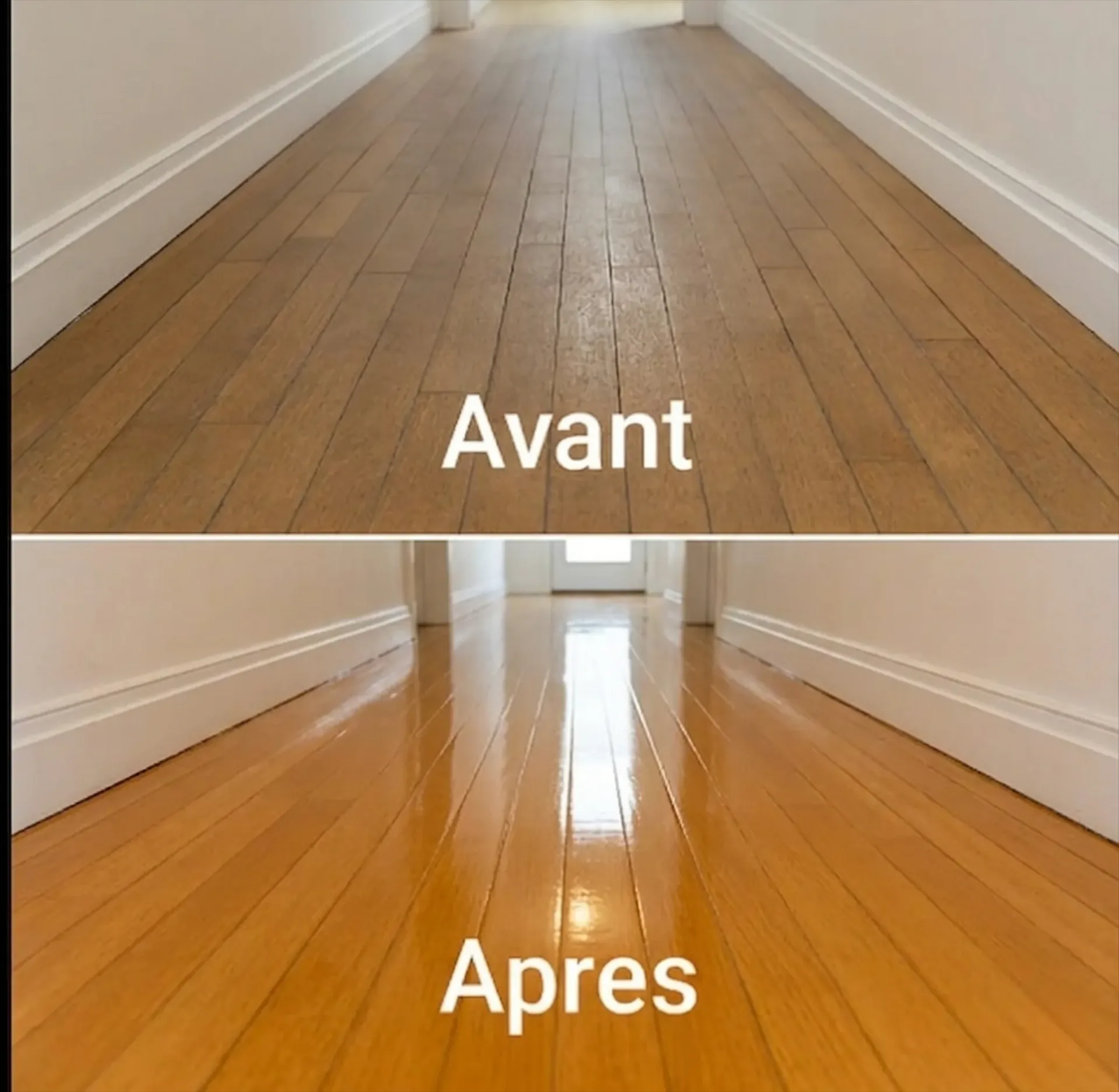 Ponçage et vitrification de parquets anciens à Meaux Ponçage et vitrification d'un parquet ancien en chêne à Meaux