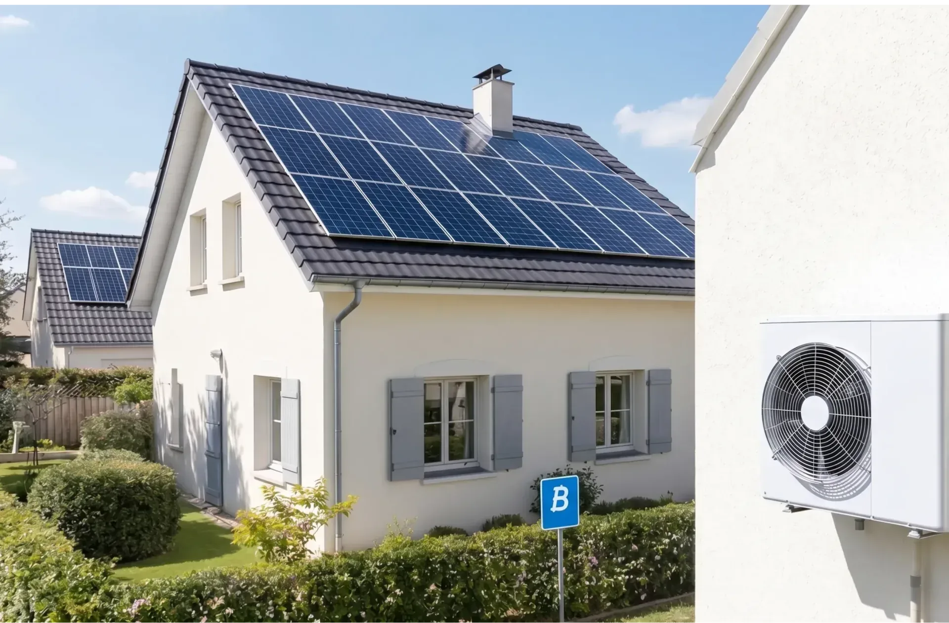 Travaux de rénovation énergétique avec panneaux solaires à Meaux